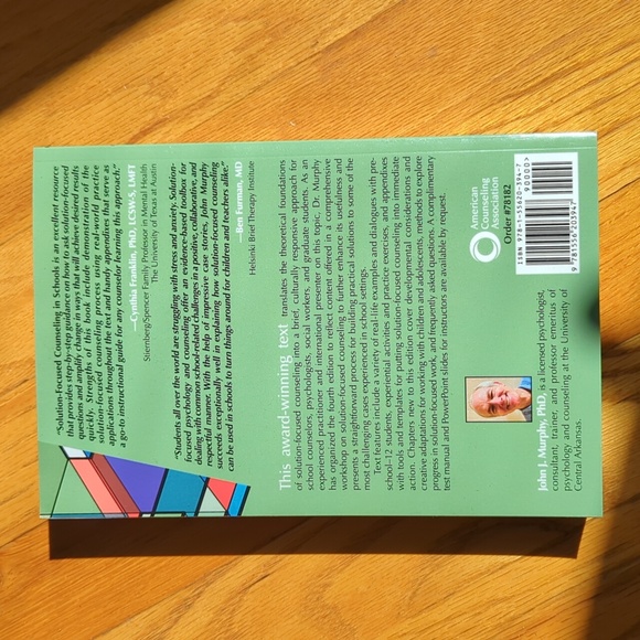 Solution-focused Counseling in Schools, Fourth Edition, by John J. Murphy - Picture 2 of 2